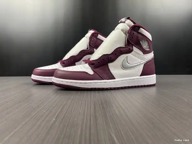 Husky High 1 555088-611 Bordeaux OG Jordan Air 0412